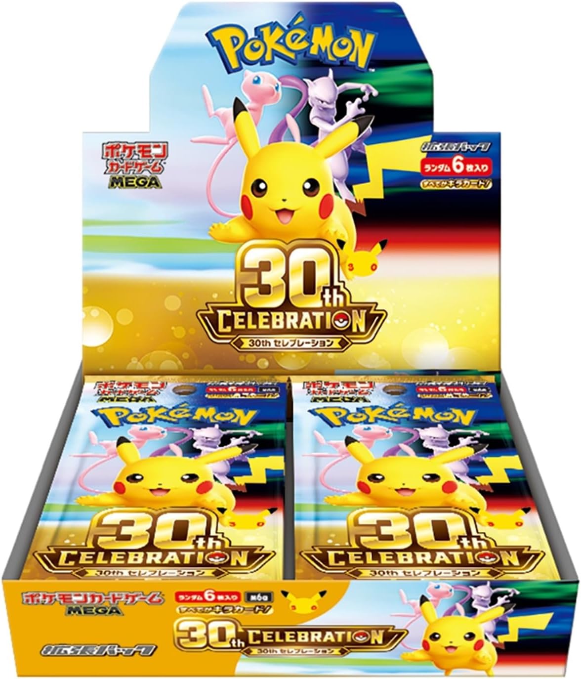 [PREORDER SHIP BY 9/30/26] (Japanese) Pokémon TCG: 30th Celebration Booster Box
