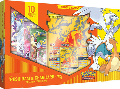 Pokémon Trading Card Games: Reshiram & Charizard-GX Premium Collection