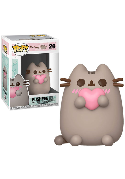 Funko Pusheen Pop! Pusheen With Heart Vinyl Figure