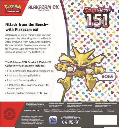 Pokémon TCG: Scarlet & Violet 151: Collection Alakazam ex