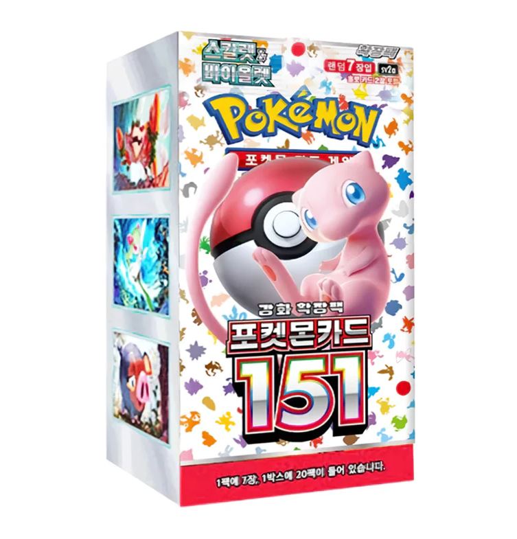 Pokémon TCG Korean 151 Booster Box