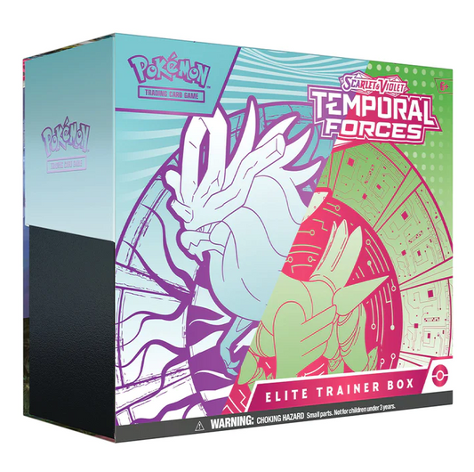 Pokémon TCG Sword & Shield - Temporal Forces Elite Trainer Box Case