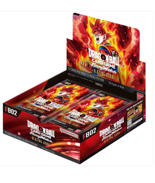 Dragon Ball Super TCG Fusion World: Blazing Aura (FB02) Booster Box