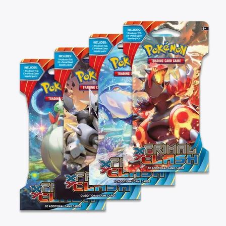 Pokémon TCG Sun and Moon - Primal Clash Single Sleeved Booster Pack