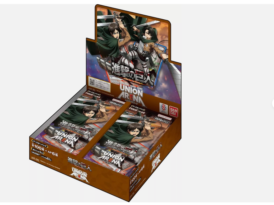 Union Arena Attack on Titan Booster Box UA23BT (Japanese)