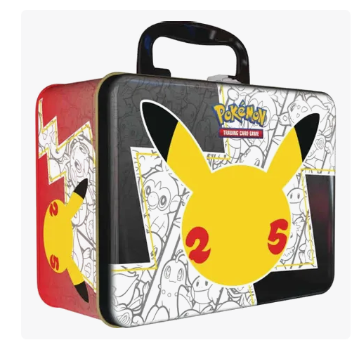 Pokémon TCG Celebrations Collector Chest Lunch Box