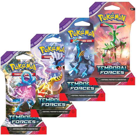 Pokémon TCG: Scarlet & Violet— Temporal Forces Sleeved Booster Pack