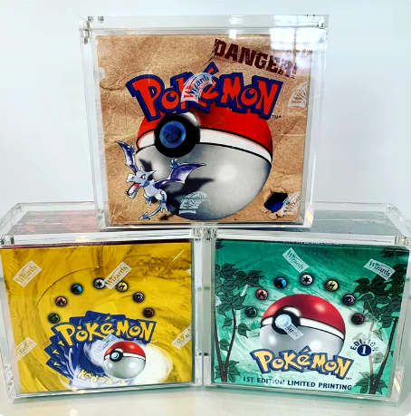 Premium Pokémon Booster Box Protective Display Acrylic Case