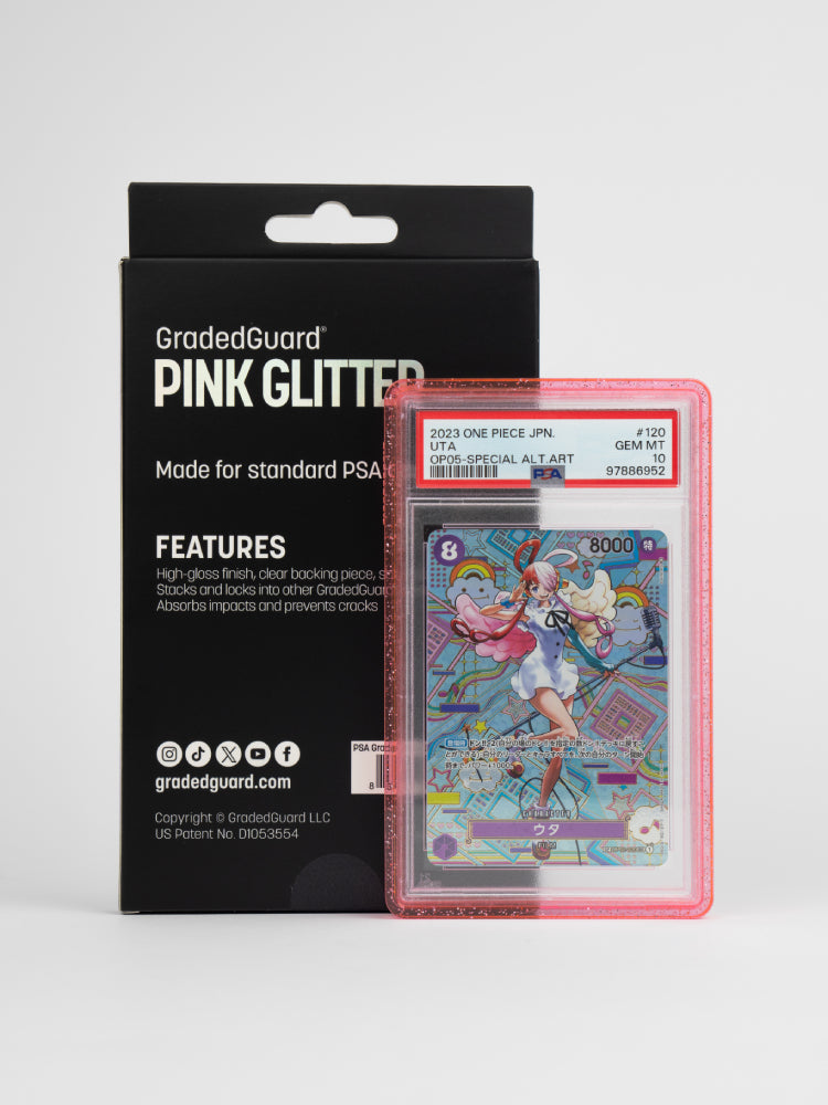 (Limited Edition) GradedGuard - Pink Glitter Standard Case (PSA)