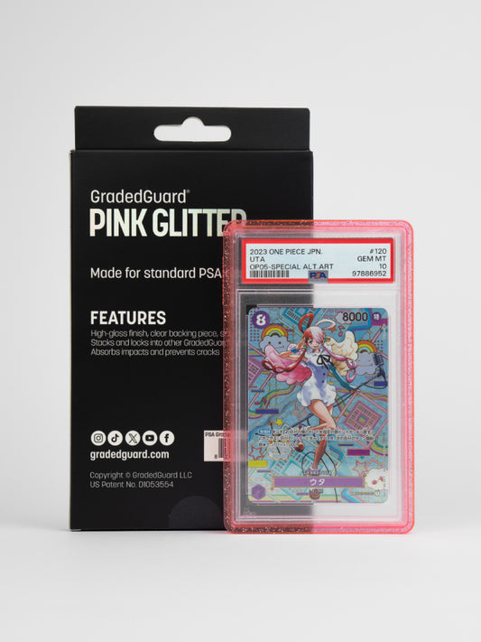 (Limited Edition) GradedGuard - Pink Glitter Standard Case (PSA)