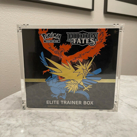 Premium Pokémon Elite Trainer Box Protective Display Acrylic Case Version 2