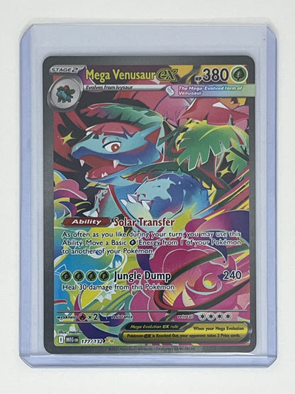(LP) Mega Venusaur ex (Special Illustration Rare) - 177/132 - ME01: Mega Evolution (MEG)