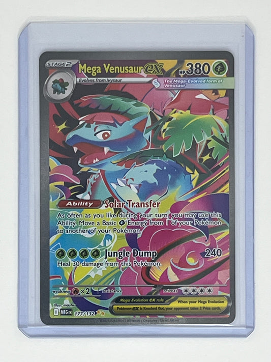 (LP) Mega Venusaur ex (Special Illustration Rare) - 177/132 - ME01: Mega Evolution (MEG)