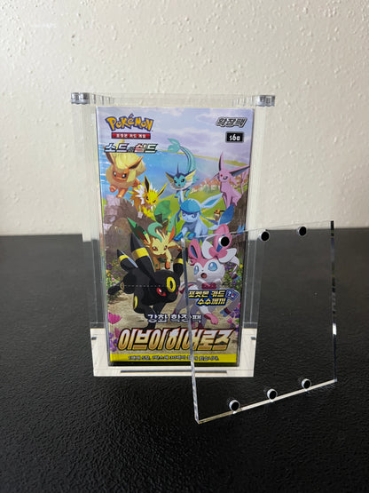 Premium Foregin Booster Box Protective Display Acrylic Case Version 2