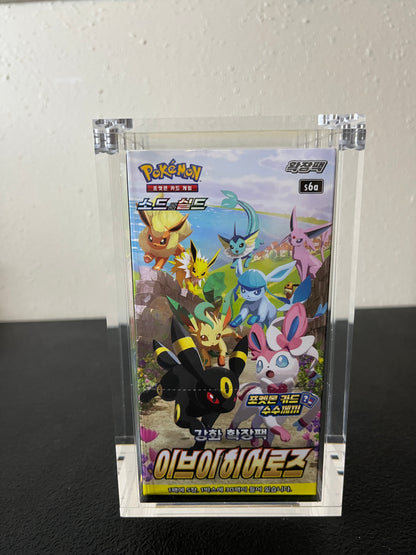 Premium Foregin Booster Box Protective Display Acrylic Case Version 2