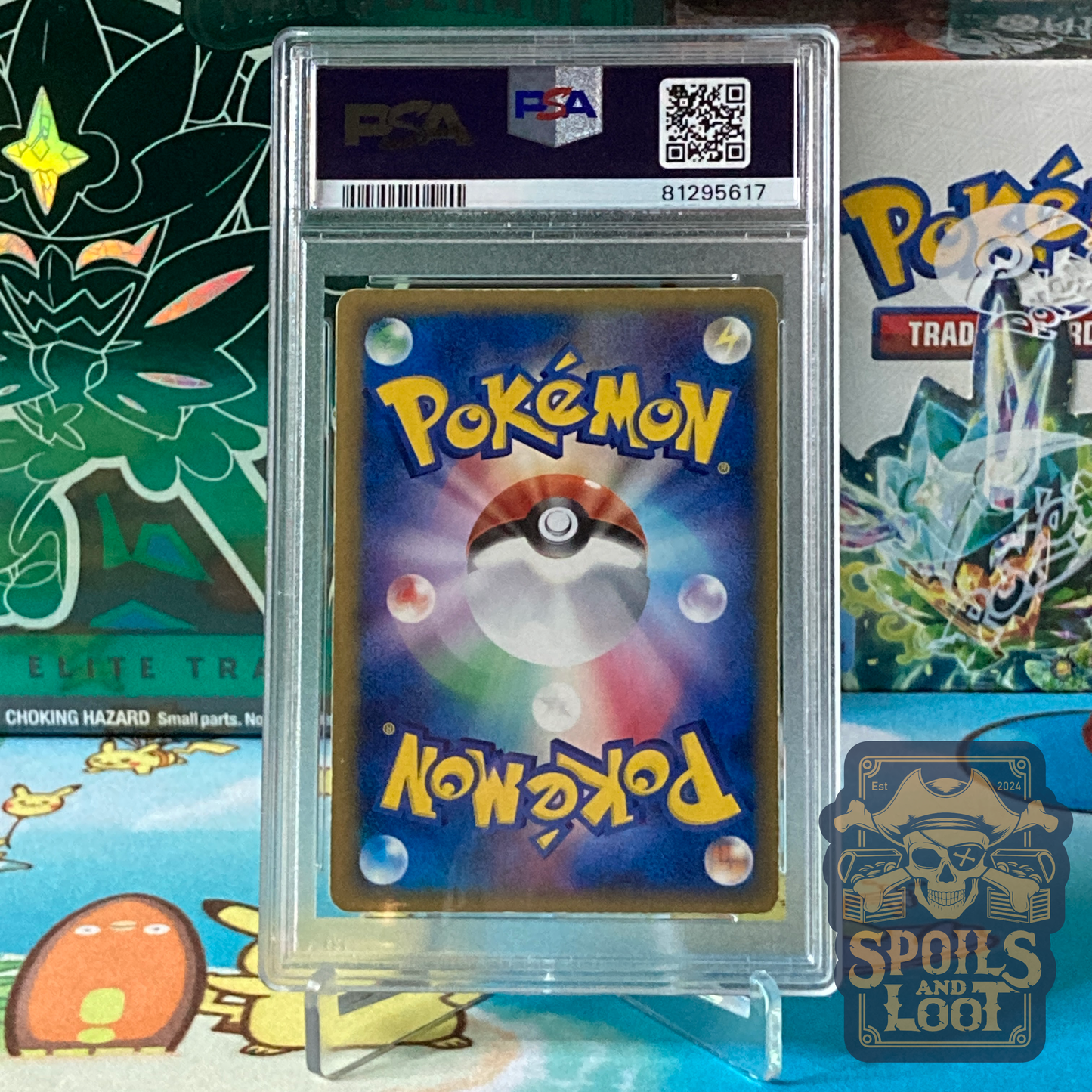 2005 PM Japanese Gold Star #002 MewTwo - Holo - Gift Box Mew PSA 5