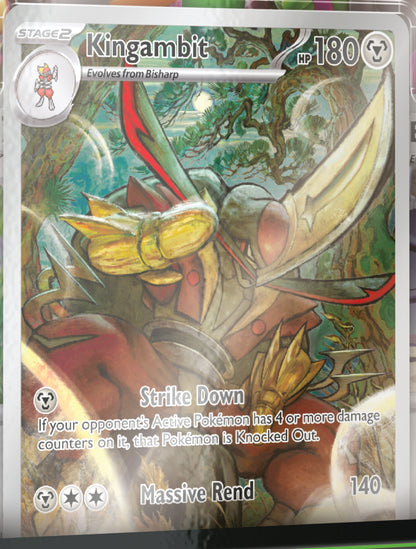 Pokmon TCG: Scarlet & Violet 6.5: Kingambit Illustration Collection Spoils and Loot Pokmon TCG: Scarlet & Violet 6.5: Kingambit Illustration Collection Spoils and Loot