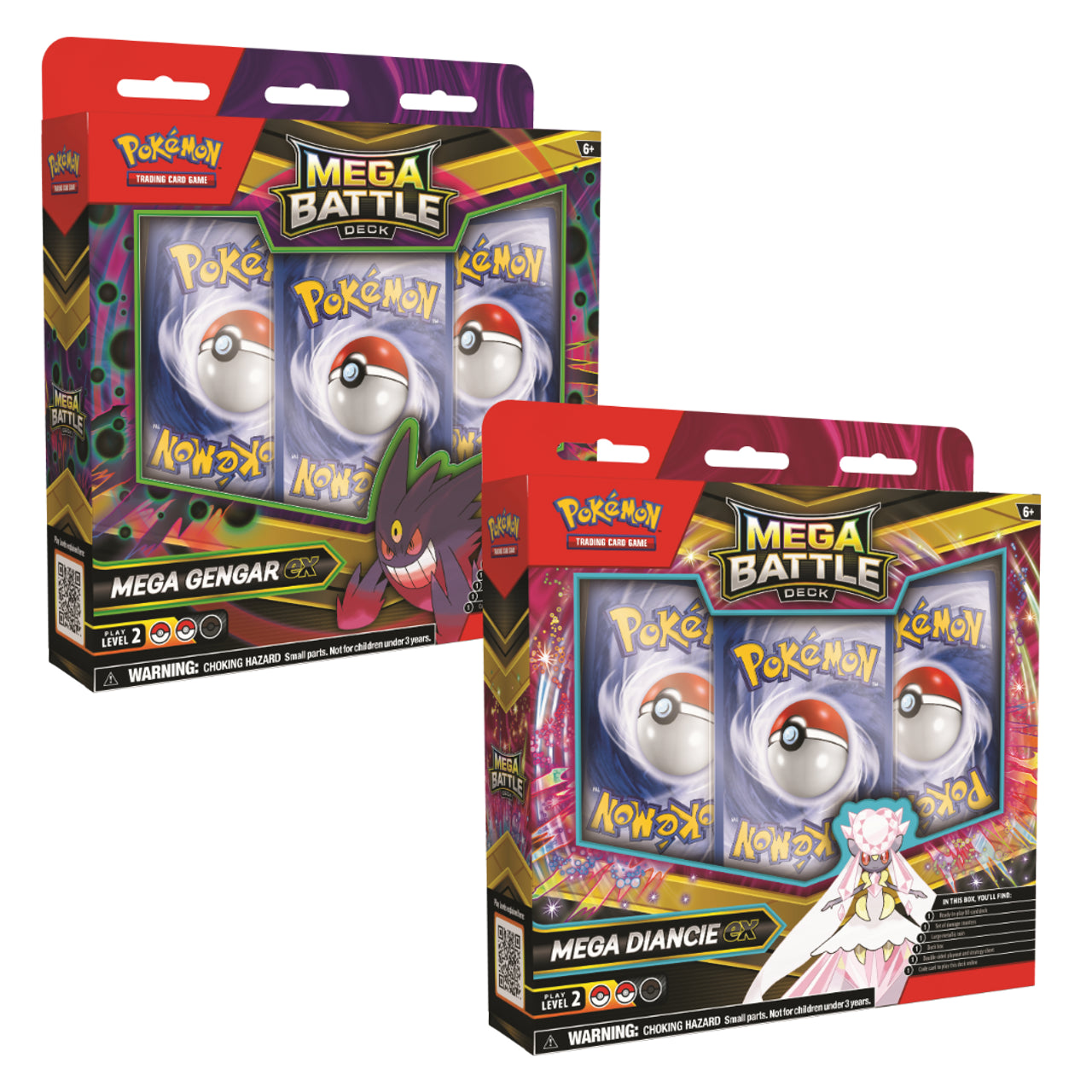 Pokémon TCG: Mega Gengar ex / Mega Diancie ex Mega Battle Deck (Select Variant)