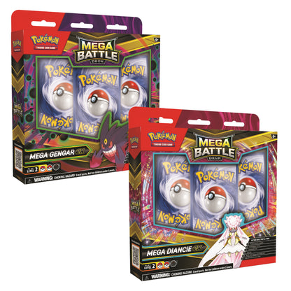 Pokémon TCG: Mega Gengar ex / Mega Diancie ex Mega Battle Deck (Select Variant)