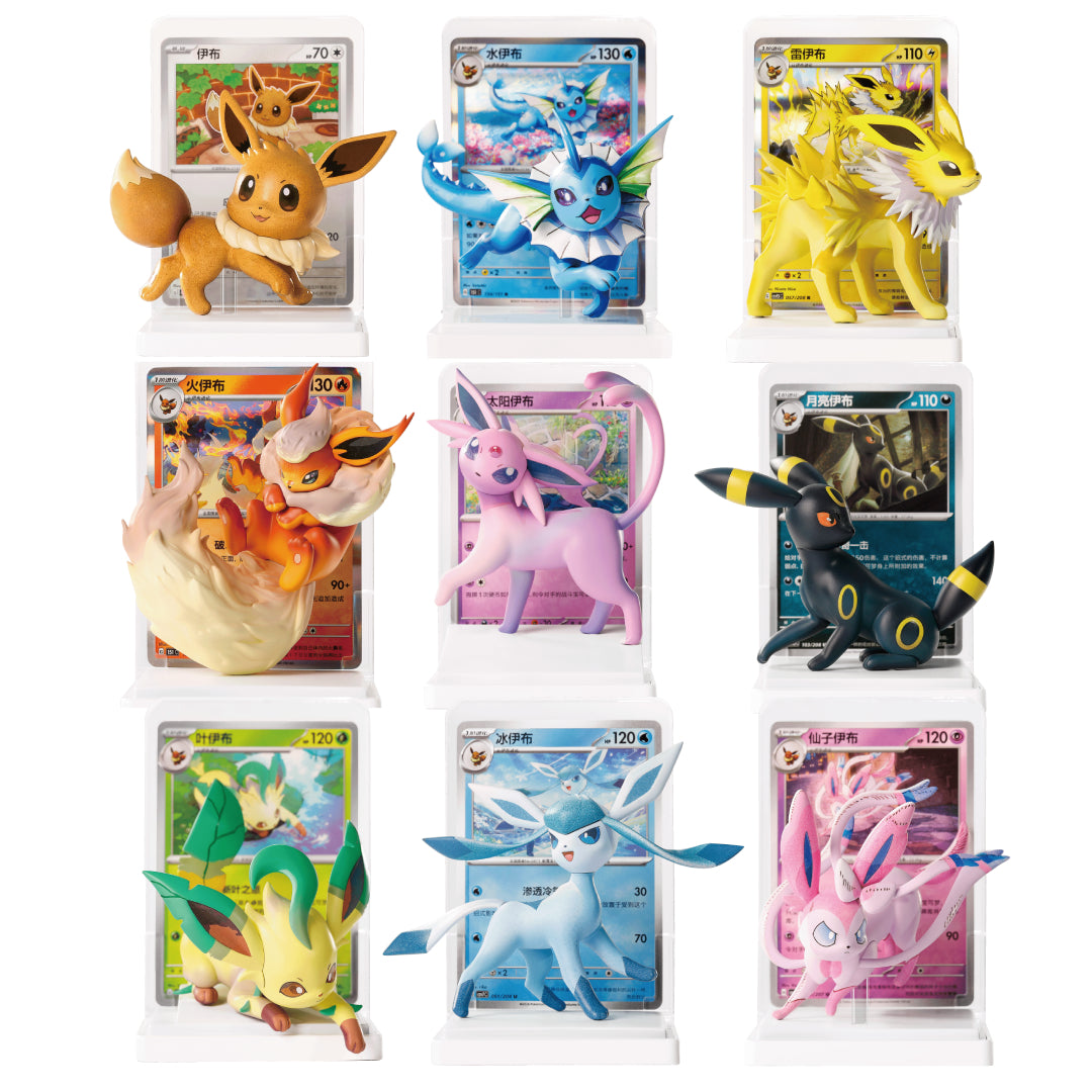 [PREORDER SHIP BY 8/28/26] (S-Chinese) Pokémon TCG: Eevee Figurine Dream Painting Collection Vol. 3 Blind Box