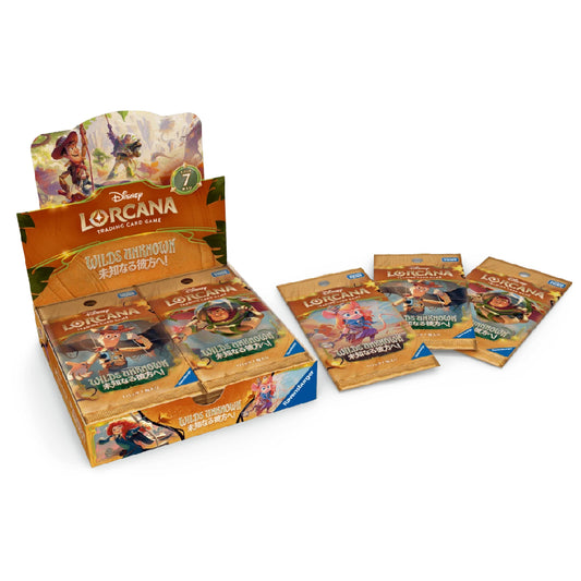 (Japanese) Disney Lorcana TCG: Wilds Unknown Booster Box