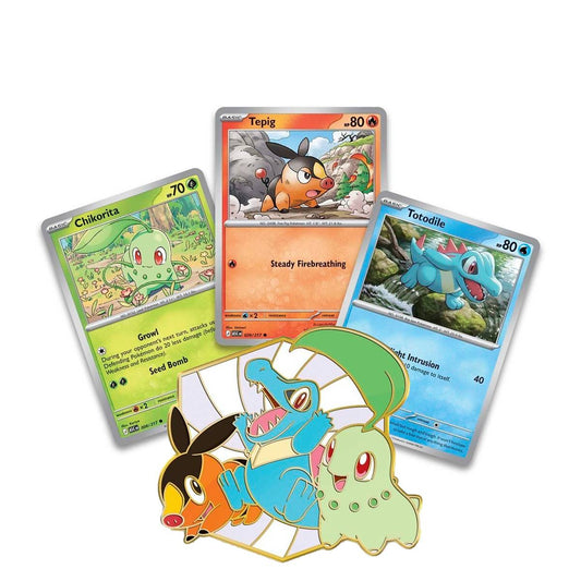 Pokémon: Ascended Heroes: First Partners Deluxe Pin Collection (PROMOS AND PIN)
