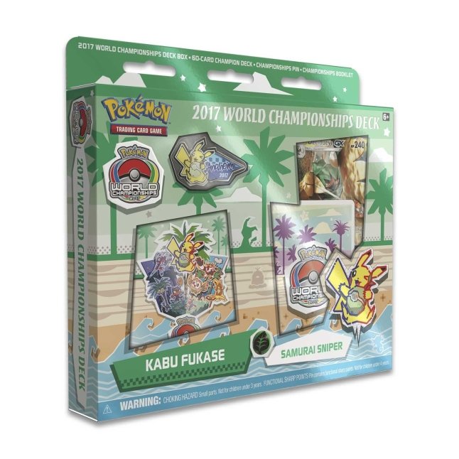 Pokémon TCG: 2017 World Championships Deck (Kabu Fukase, Samurai Sniper)