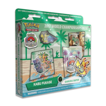 Pokémon TCG: 2017 World Championships Deck (Kabu Fukase, Samurai Sniper)