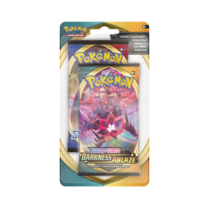 Pokémon TCG: Sword & Shield-Darkness Ablaze Booster Pack with Bonus Sword & Shield Booster Pack