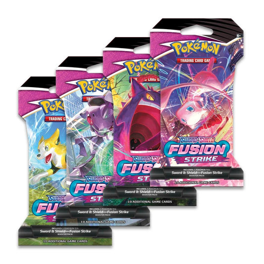 Pokémon TCG: Sword & Shield-Fusion Strike Sleeved Booster Pack (10 Cards)