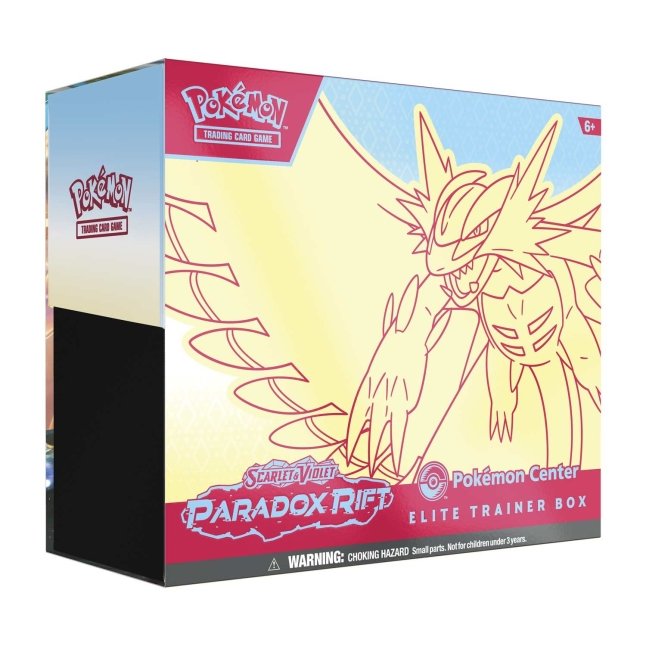 Pokémon TCG Scarlet & Violet - Paradox Rift Elite Trainer Box (Roaring Moon) (Pokemon Center Version)