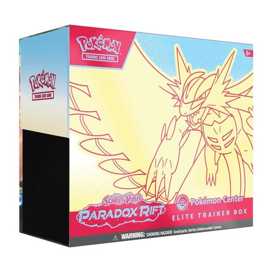 Pokémon TCG Scarlet & Violet - Paradox Rift Elite Trainer Box (Roaring Moon) (Pokemon Center Version)