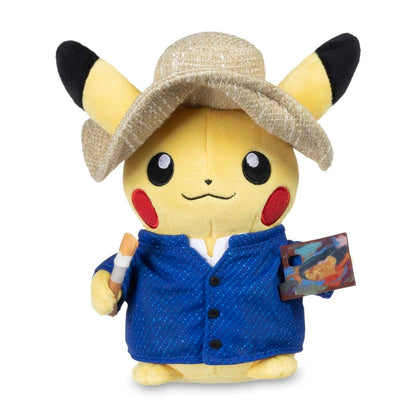 Pokémon Center × Van Gogh Museum: Pikachu Plush - 7 ¾ In.