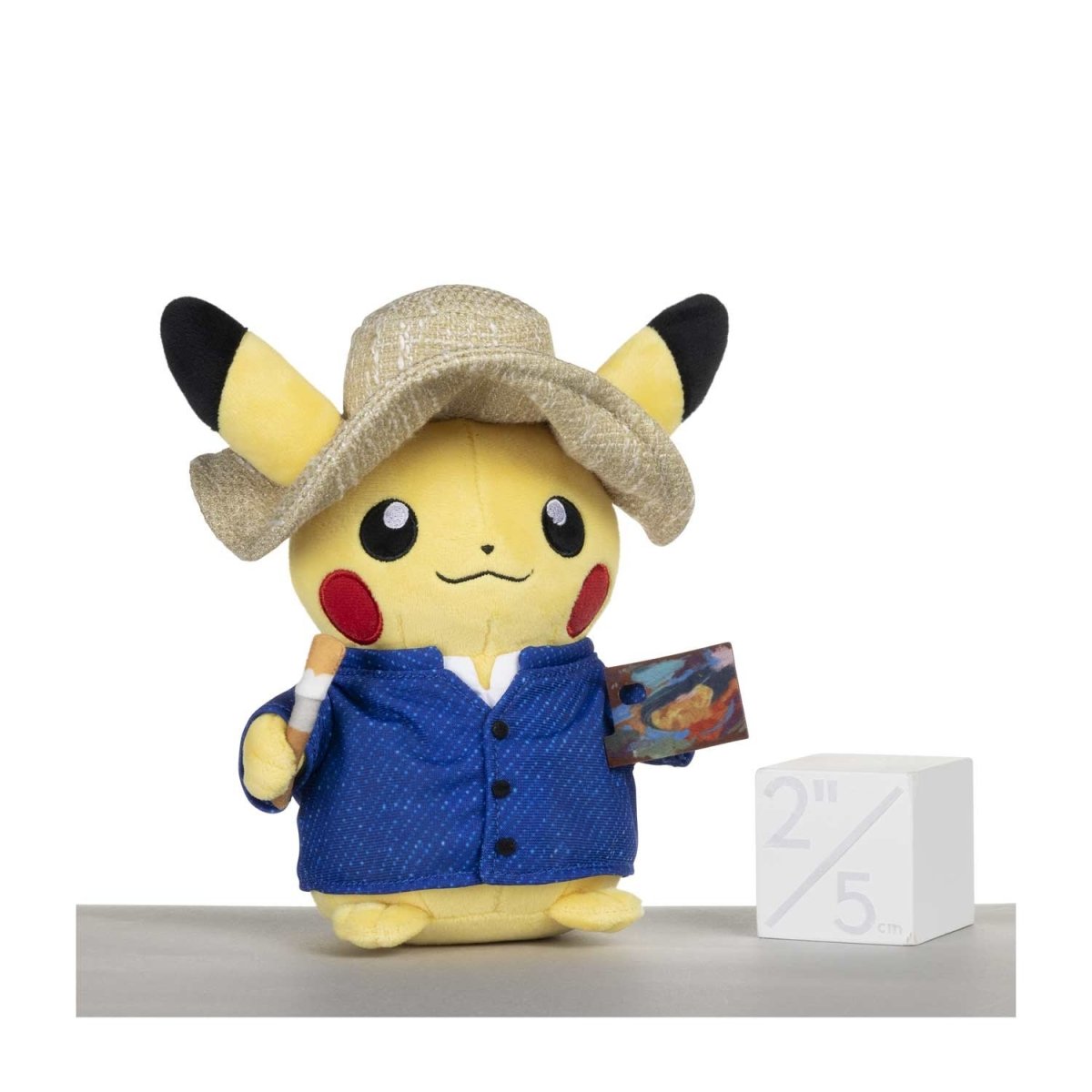 Pokémon Center × Van Gogh Museum: Pikachu Plush - 7 ¾ In.