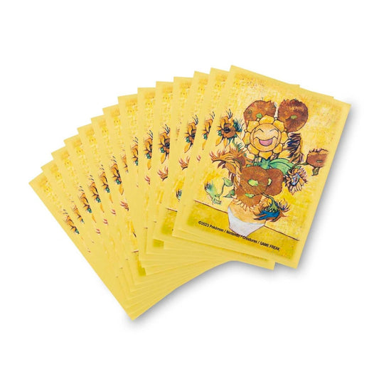 Pokémon Center × Van Gogh Museum: Sunflora Inspired by Sunflowers Card Sleeves (65 Sleeves)