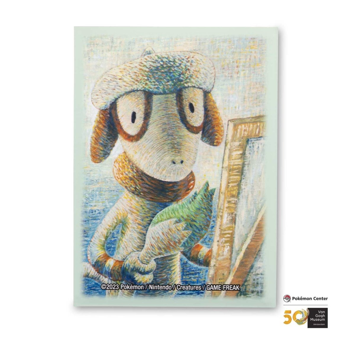 Pokémon Center × Van Gogh Museum: Smeargle Inspired by Self-Portrait as a Painter Card Sleeves (65 Sleeves)