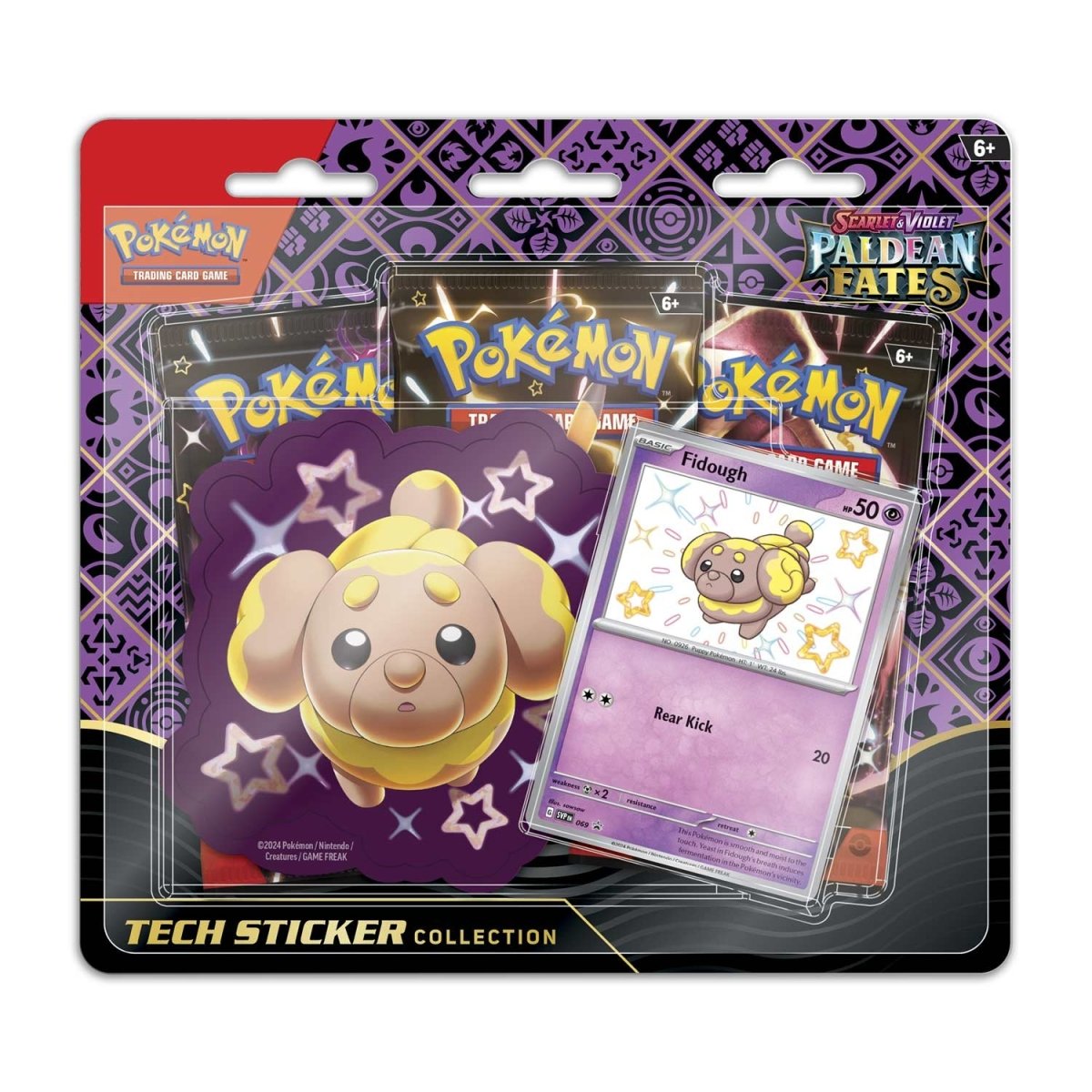 Pokémon TCG: Paldean Fates Tech Sticker Collection (Select Variant)