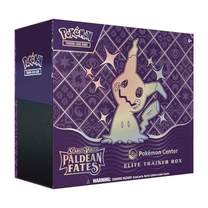 [DAMAGED] Pokémon TCG Sword & Shield - Paldean Fates Elite Trainer Box (Pokemon Center Version)