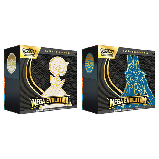 [PREORDER 9/26/25] Pokémon TCG: Mega Evolution 1: Elite Trainer Box