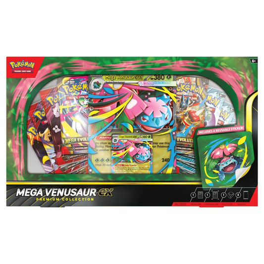 [PREORDER SHIP BY 12/5/25] Pokémon TCG: Mega Venusaur ex Premium Collection