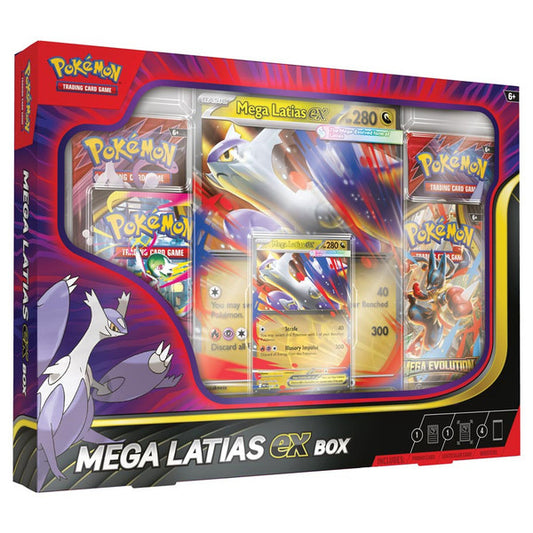 [PREORDER SHIP BY 10/10/25] Pokémon TCG: Mega Latias ex Box