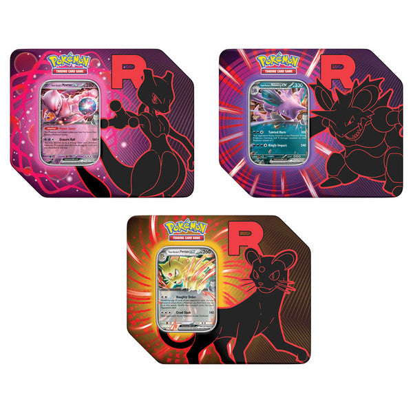 [PREORDER 9/5/25] Pokémon TCG: Team Rocket Tin (Random)