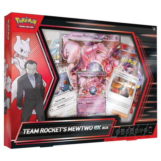 [PREORDER] Pokémon TCG: Team Rocket’s Mewtwo ex Box