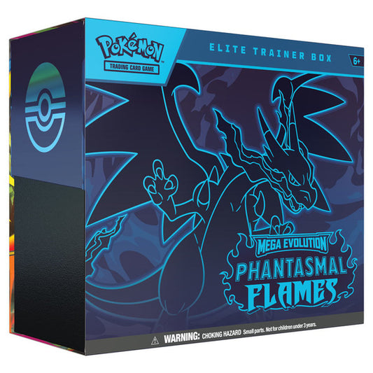 [PREORDER SHIP BY 11/14/25] Pokémon TCG: Mega Evolution 2: Phantasmal Flames: Elite Trainer Box