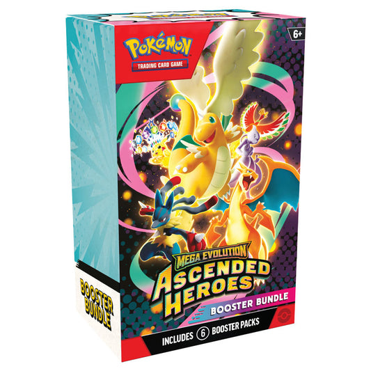 [PREORDER SHIP BY 4/24/26] Pokémon TCG: Mega Evolution 2.5: Ascended Heroes: Booster Bundle