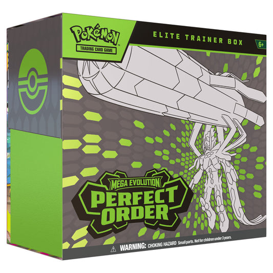 [PREORDER SHIP BY 3/27/26] Pokémon TCG: Mega Evolution 3: Perfect Order: Elite Trainer Box