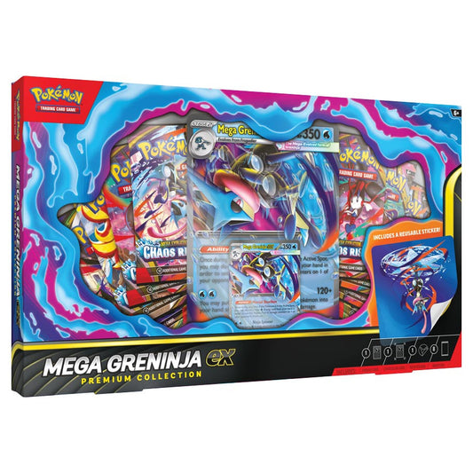 [PREORDER SHIP BY 7/3/26] Pokémon TCG: Mega Greninja ex Premium Collection