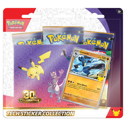 [PREORDER SHIP BY 9/16/26] Pokémon TCG: 30th Celebration: Tech Sticker Collection (Random)