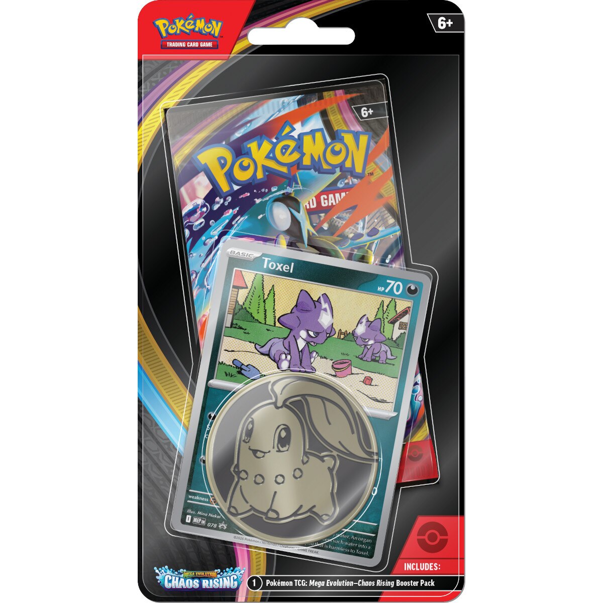 Pokémon TCG: Chaos Rising Single Pack Blister