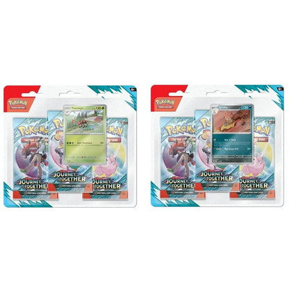 Pokémon TCG: Scarlet & Violet 9: Journey Together: 3-Booster Blister